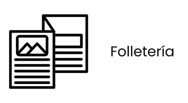 Diseño e impresión de folletería publicitaria personalizada para empresas y eventos.