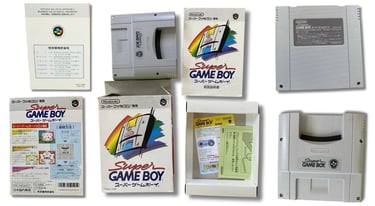 Super Game Boy é um periférico que permite jogar cartuchos de Game Boy em um console Super Nintendo