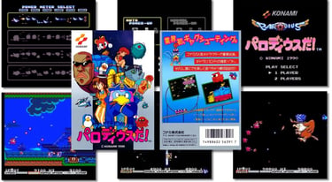Parodius Da! 1992 Gênero: Ação » Tiro » Desenvolvedora: Konami, Editora: Palcom