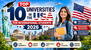 Top 10 Universities in the USA for International Students 2026