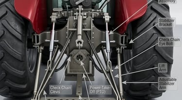 3 Point Hitch Linkage Parts
