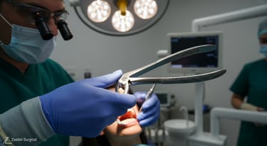 Découvrez les forceps d'extraction dentaire haut de gamme conçus avec une prise en main précise, un 