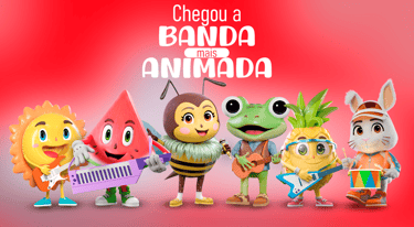 mascote 3D personagem 3D