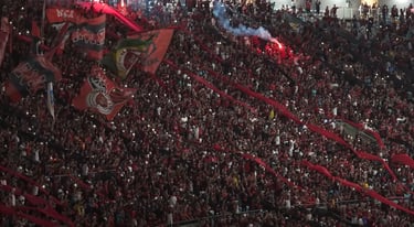 Nação Rubro-Negra no Maracanã