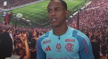 Wallace Yan em entrevista à Flamengo TV