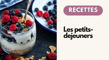 Recette Naturopathie petit déjeuner 