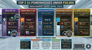 res, Best gaming phone under 20k 2026, Mobivibe tech guides.