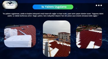 ısı yalıtımı uygulama
