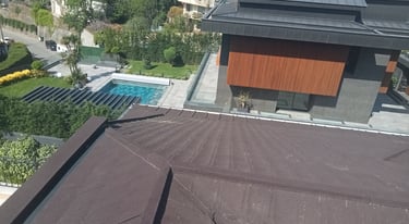 Siyah Classic Metal Kiremit 100 m2  Beykoz/İstanbul