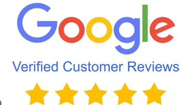 Google Customer Review image with yellow stars