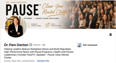 Dr. Pam Denton, Clear Your Mental Clutter
