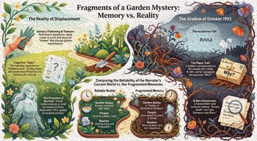 Infographic of a Parkinson's novel that explores Parkinson's disease dementia.