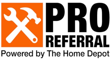 Home Depot Proreferral logo