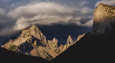 Grand Chamousset et tête de Vachère