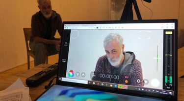 initiation au jeu face caméra