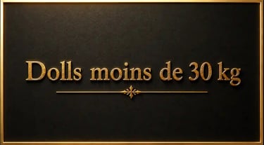 poupée adulte moins 30kg DDF