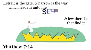 Matthew 7:14 Say it slow
