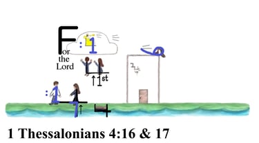 1 Thessalonians 4:16 & 17