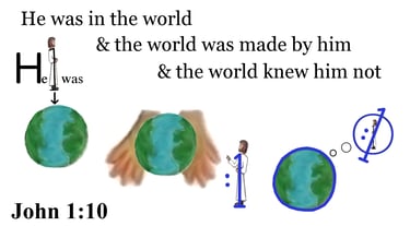 John 1:10 Say 3 times