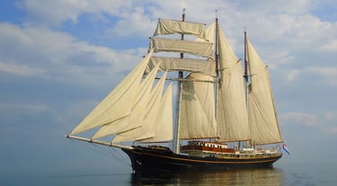 lara van grinsven gaat op de gulden leeuw op reis op masterskip