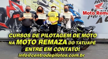 CURSOINTERMEDIÁRIO I DE PILOTAGEM DE MOTO NA MOTO REMAZA