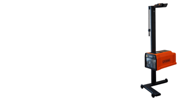 Entdecken Sie das kompakte, digitale Scheinwerfer-Einstell-Prüfgerät LUMINOSCOPE® PLA35 – ideal für präzise Prüfungen von Abb