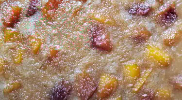 Nectarine / Pear Dish