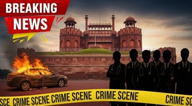 लाल किला धमाके में सामने आया व्हाइट-कॉलर टेरर नेटवर्क