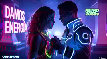 canción DAMOS ENERGÍA, Disco, dance, retro music 80s