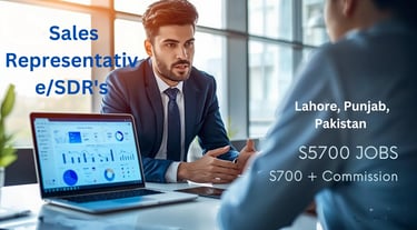 Sales Representative Job at Scalers Lab Bahria Town Lahore, Punjab, Pakistan