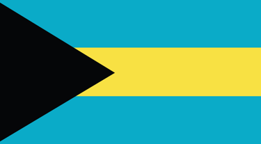 Flag of the Bahamas.