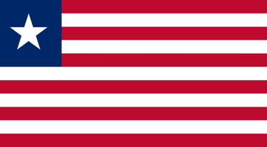 Flag of Liberia.
