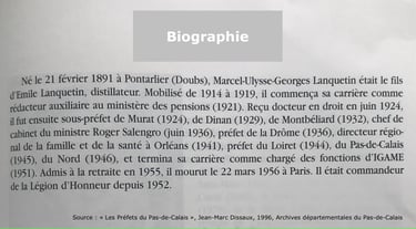biographie M Lanquetin prefet