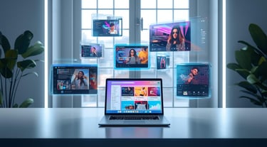 Predis Ai generated ads for different platforms