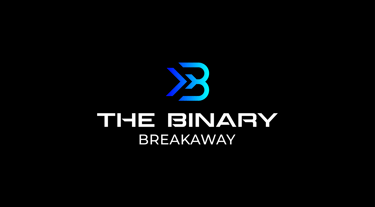Logo for the binary breakaway, an emerging technology substack