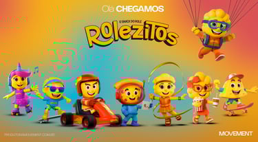 mascote 3D personagem 3D