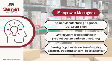 Senior Manufacturing Engineer