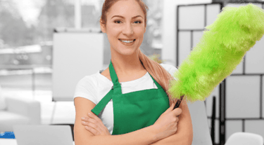 Light construction debris removal during post-renovation cleaning in Durham Region