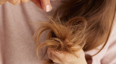Hair spa treatment for dry and dull hair restoration