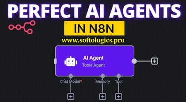 Feature image for blog post "n8n AI Agent vs Other Frameworks" showing modern AI technology visuals,