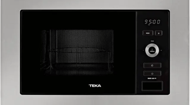 Teka MWE 225 FI - Microondas Integrable con Grill, Capacidad 20 L, 5 Niveles de Potencia, 800w