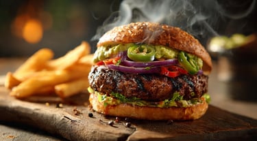 hamburguesa picante