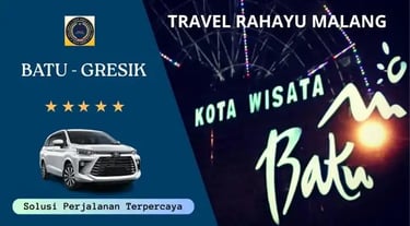 Layanan VIP Travel Gresik ke Batu dengan mobil avanza terbaru warna putih