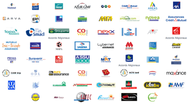 Logos de nos assurances partenaires (plombier agréé assurance)