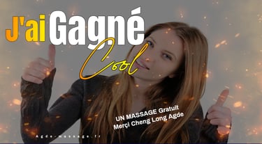 J'ai gagner un massage avec cheng long agde