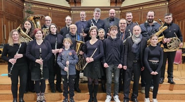 Photo de groupe concert de Janvier 2024