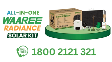 Waaree Radiance Kit Toll Free 1800 2121 321