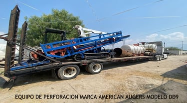 Equipo de perforaciòn marca American Auger