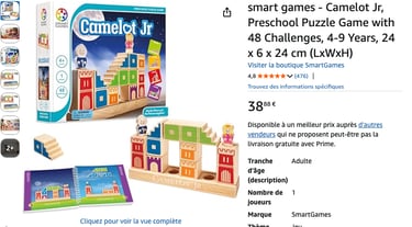 camelot jr smart games