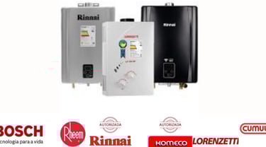 aquecedor rinnai lorenzetti komeco bosch rhemm kobe loja de aquecedores venda aquecedor de gás 